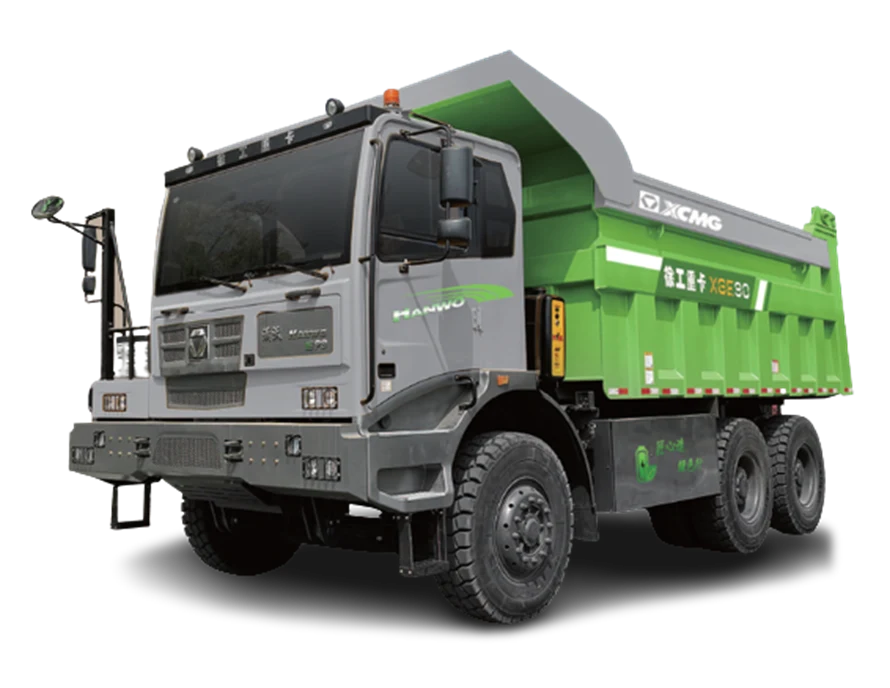 Caminhão de mineração 100% elétrico XGE95 XCMG
