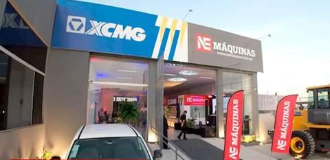 Fachada da NE Máquinas em Aracaju, Sergipe